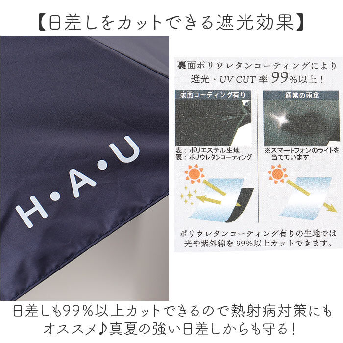 BACKYARD FAMILY「折りたたみ傘 メンズ 晴雨兼用 55cm 通販 折り畳み傘 晴雨兼用傘 雨傘 日傘 ミニ傘 軽量」|傘|