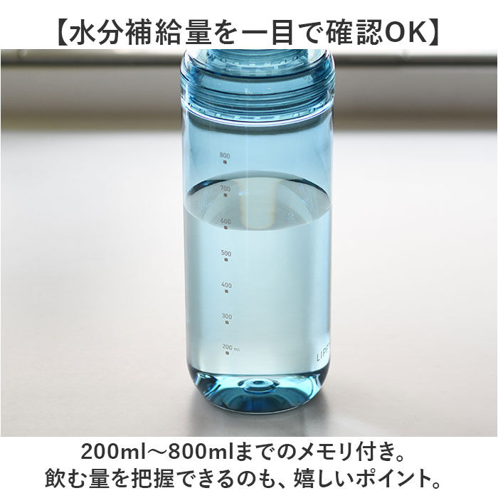 BACKYARD FAMILY「LIPPY ウォーターボトル 1L 通販 日本製 水筒 1000ml 1リットル マグボトル」|食器・キッチングッズ|