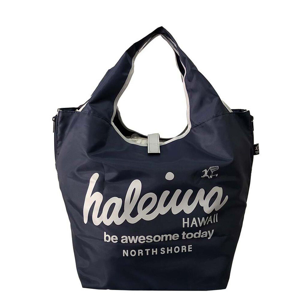 BACKYARD FAMILY「ハレイワ エコバッグ 4303 haleiwa happy market 通販 レジカゴ バッグ」|エコバッグ|ブルー1