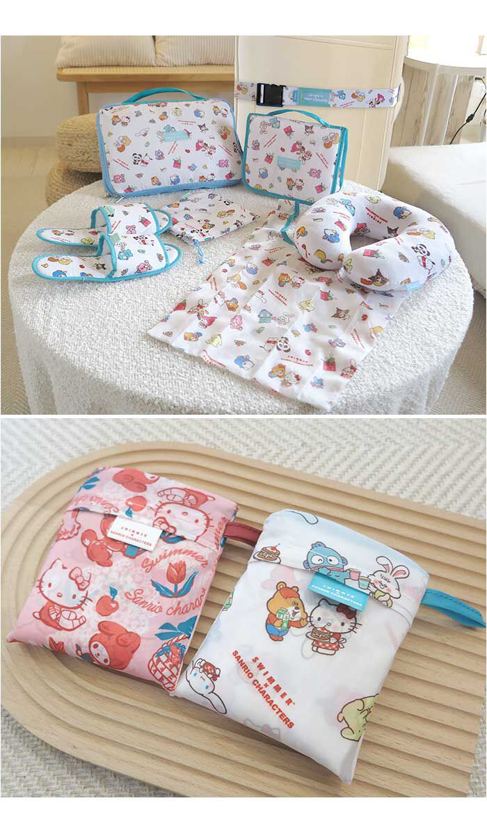 BACKYARD FAMILY「スイマー サンリオ エコバッグ 通販 SWIMMER&times;SANRIO エコバック 折りたたみバッグ」|エコバッグ|