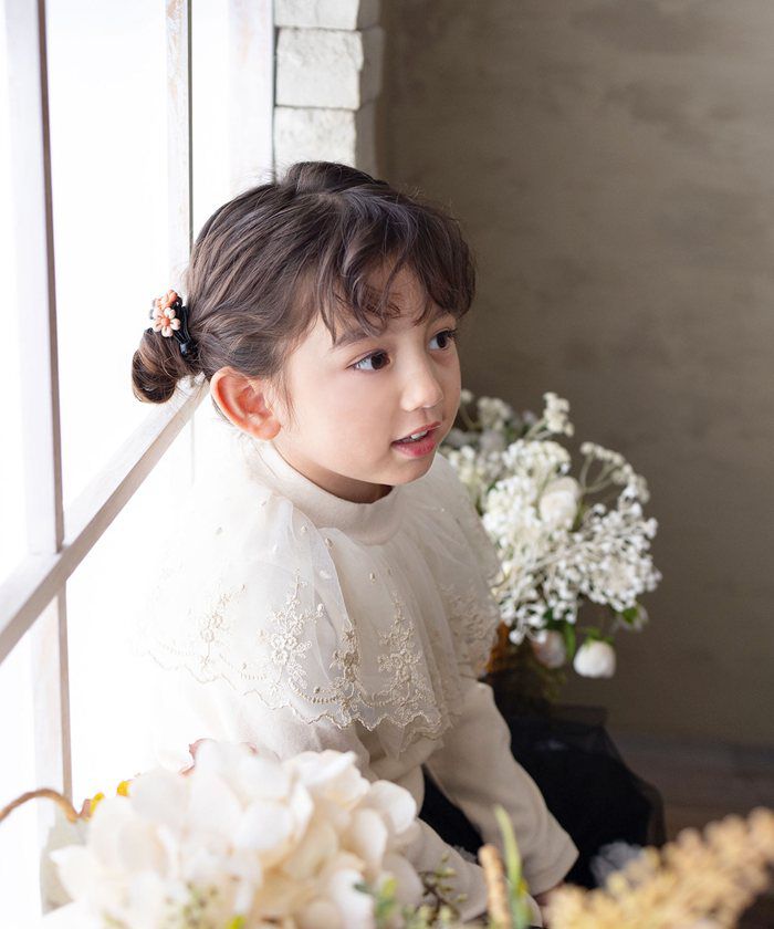 BACKYARD FAMILY「Rora ヘアゴム 5個セット キッズ 通販 フラワー 髪ゴム 髪飾り 髪どめ 髪留め」|ヘアゴム・シュシュ|