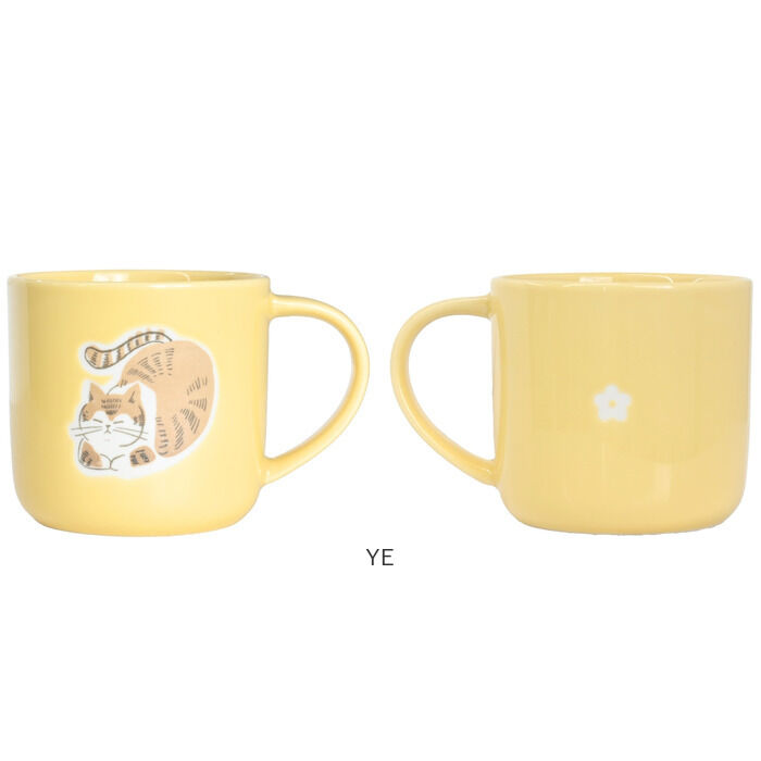 BACKYARD FAMILY「マグカップ 猫柄 通販 日本製 マグ カップ スープカップ 陶磁器 コップ 大きめ 350ml」|グラス・マグカップ|