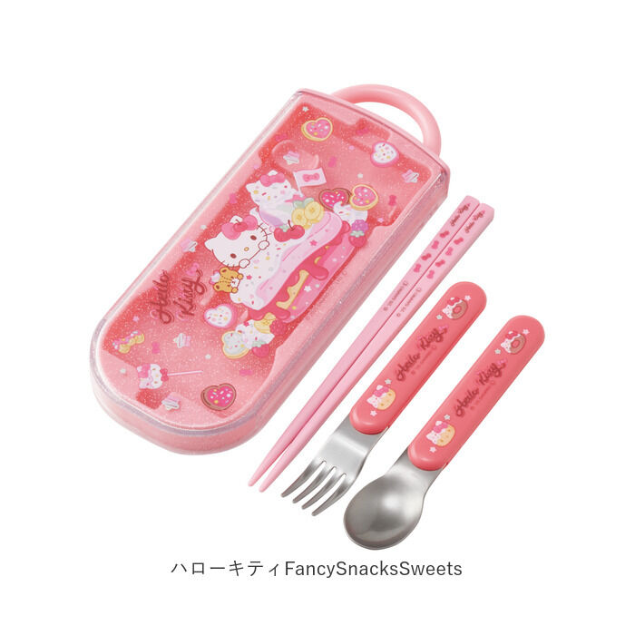 BACKYARD FAMILY「トリオセット 食洗機対応 通販 日本製 スケーター 箸 スプーン セット Skater TACC2」|食器・キッチングッズ|