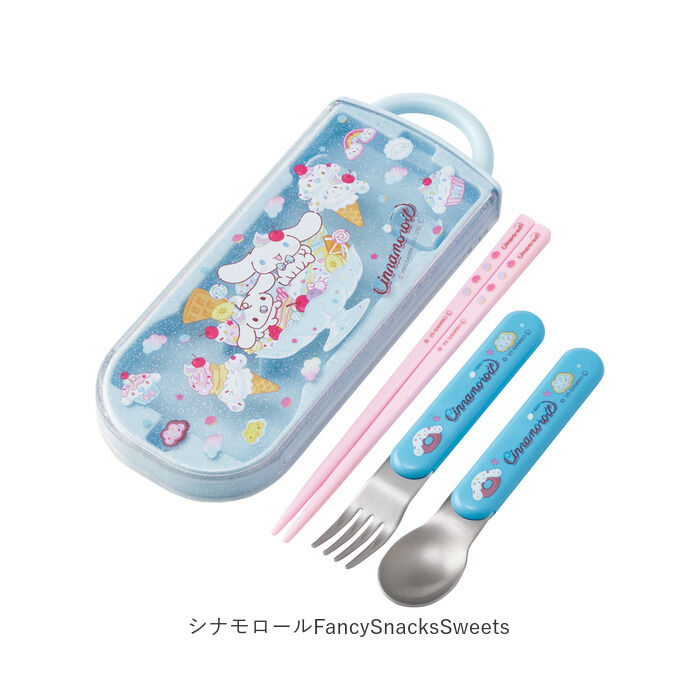 BACKYARD FAMILY「トリオセット 食洗機対応 通販 日本製 スケーター 箸 スプーン セット Skater TACC2」|食器・キッチングッズ|
