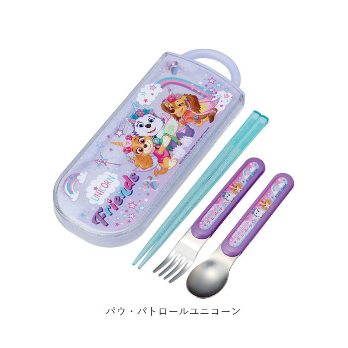 BACKYARD FAMILY「トリオセット 食洗機対応 通販 日本製 スケーター 箸 スプーン セット Skater TACC2」|食器・キッチングッズ|