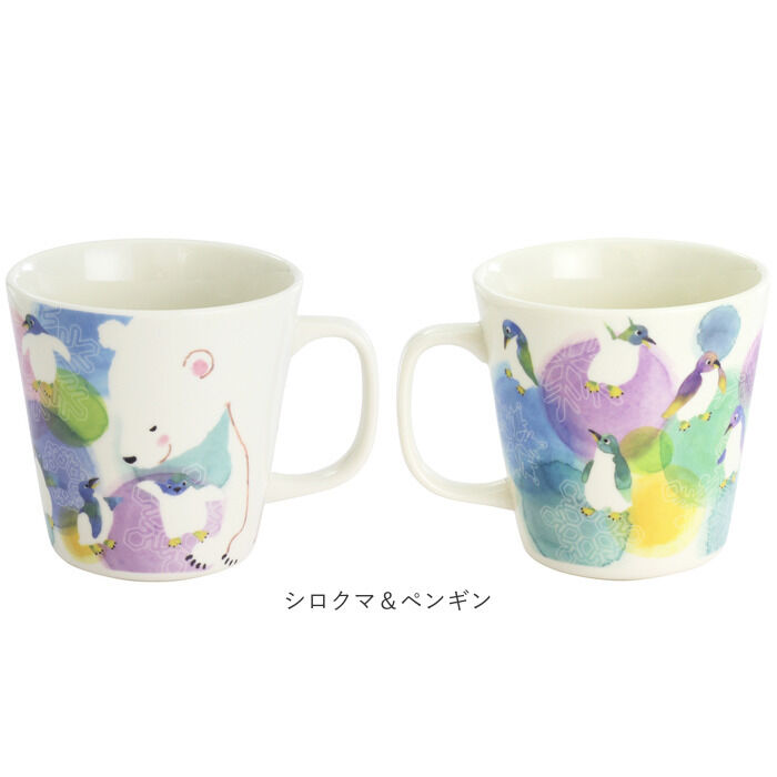 BACKYARD FAMILY「セラミック藍 マグカップ 通販 日本製 マグ カップ ふぁんFUN 湯呑み コップ 美濃焼 食器」|食器・キッチングッズ|