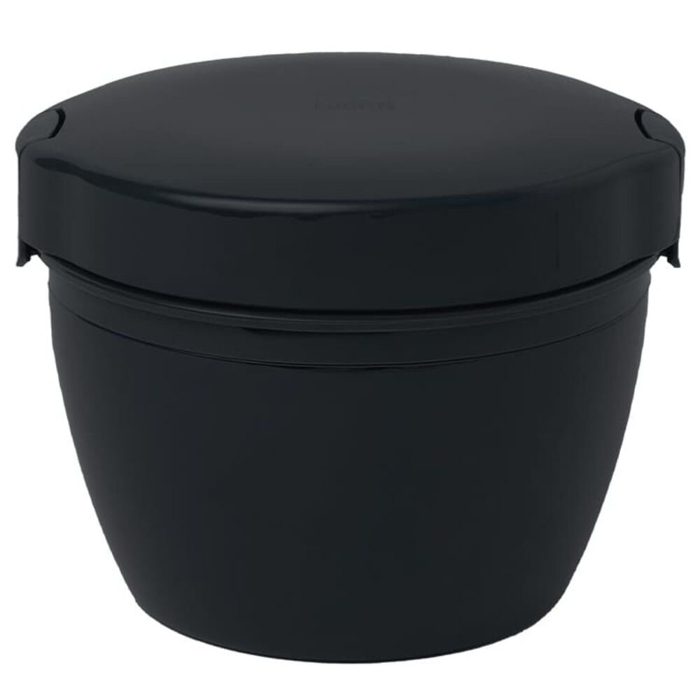 BACKYARD FAMILY「ランタス カフェ丼 800ml 通販 アスベル 弁当箱 保温弁当箱 丼 カフェ丼ランチボックス」|食器・キッチングッズ|ブラック1