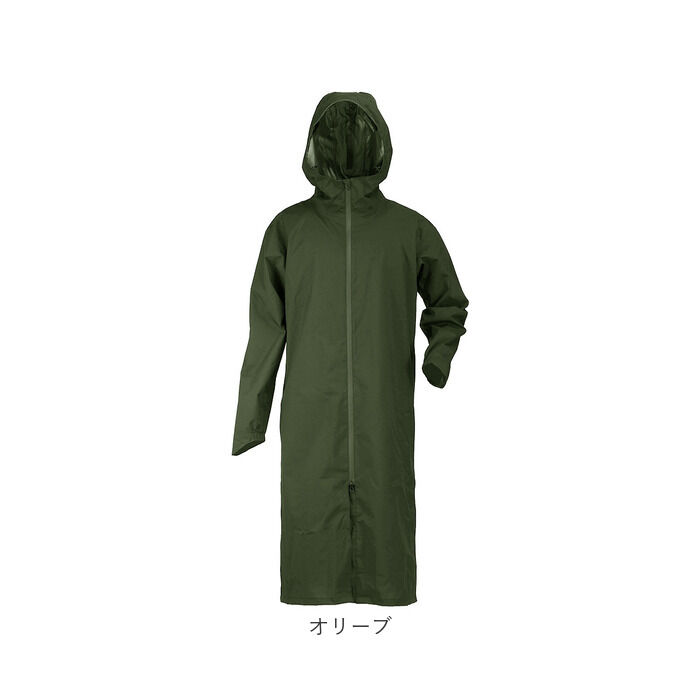 BACKYARD FAMILY「レインコート リュック 通販 レインウェア ロングレインコート ロング丈 雨具 雨合羽 合羽」|レインコート|
