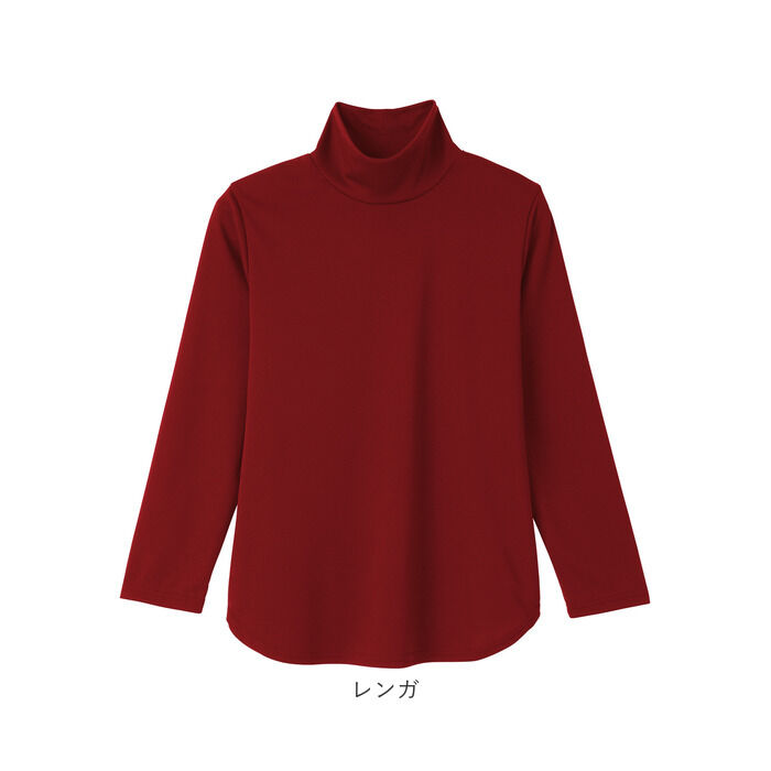 BACKYARD FAMILY「ハイネック レディース 通販 タートルネック プルオーバー eclaT style カットソー」|Tシャツ・カットソー|