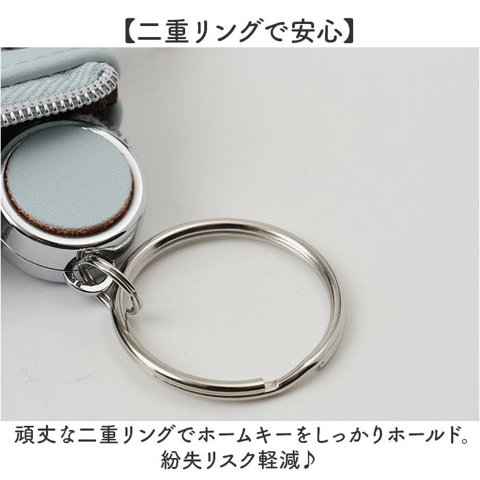 BACKYARD FAMILY「ノフェス リール付きキー＆パスポーチ 通販 nofes NSK1449 パスケース」|定期入れ|
