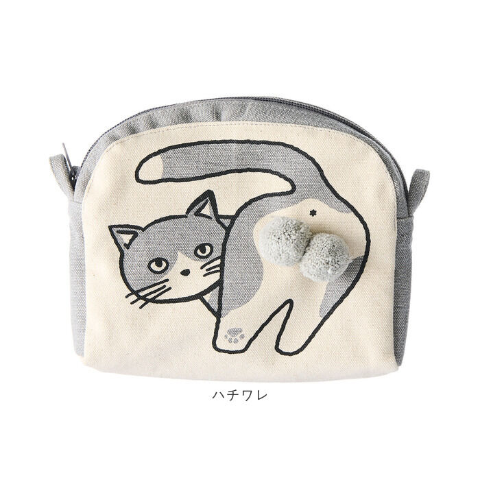 AND PACKABLE「ニャンタマポーチ AND PACKABLE 通販 ミニポーチ 猫 小物入れ かわいい ねこ ネコ」|ポーチ|