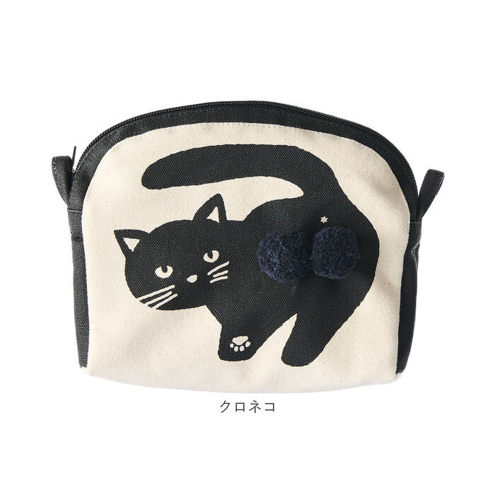AND PACKABLE「ニャンタマポーチ AND PACKABLE 通販 ミニポーチ 猫 小物入れ かわいい ねこ ネコ」|ポーチ|