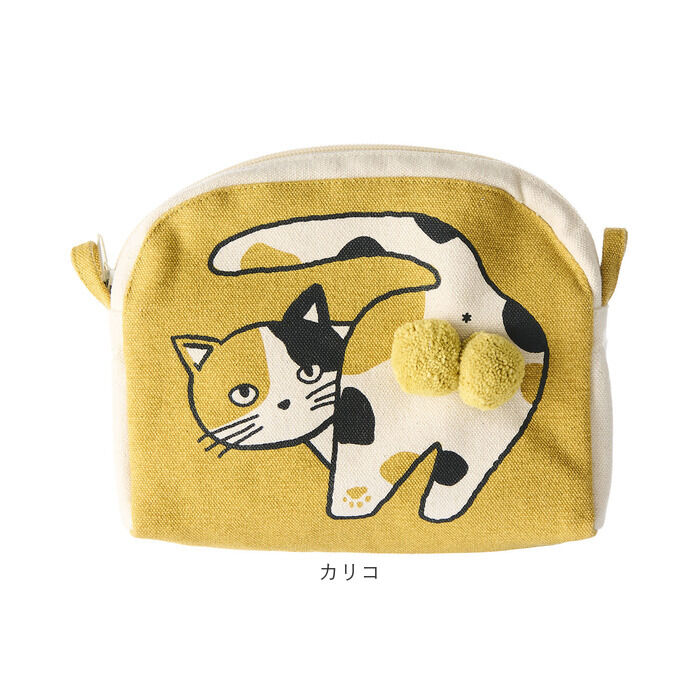AND PACKABLE「ニャンタマポーチ AND PACKABLE 通販 ミニポーチ 猫 小物入れ かわいい ねこ ネコ」|ポーチ|