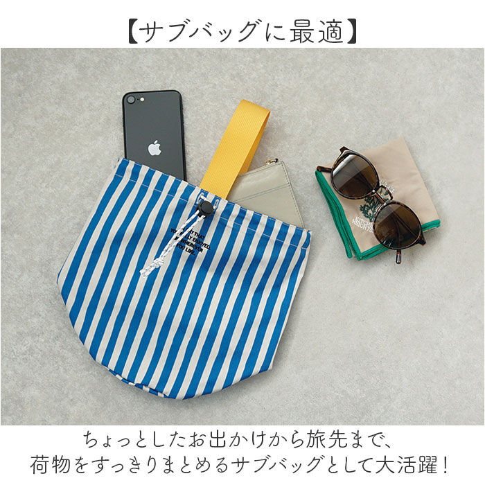 BACKYARD FAMILY「SOLEIL ソレイユ バッグ 10924 通販 巾着バッグ ドローストリングバッグ 巾着バック」|ハンドバッグ|
