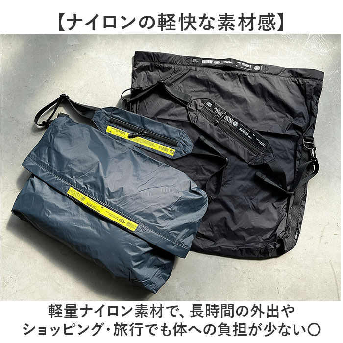BACKYARD FAMILY「ショルダーバッグ 斜めがけ メンズ 大きめ 通販 トートバッグ 斜めがけバッグ ポケッタブルバッグ」|ショルダー・メッセンジャー|