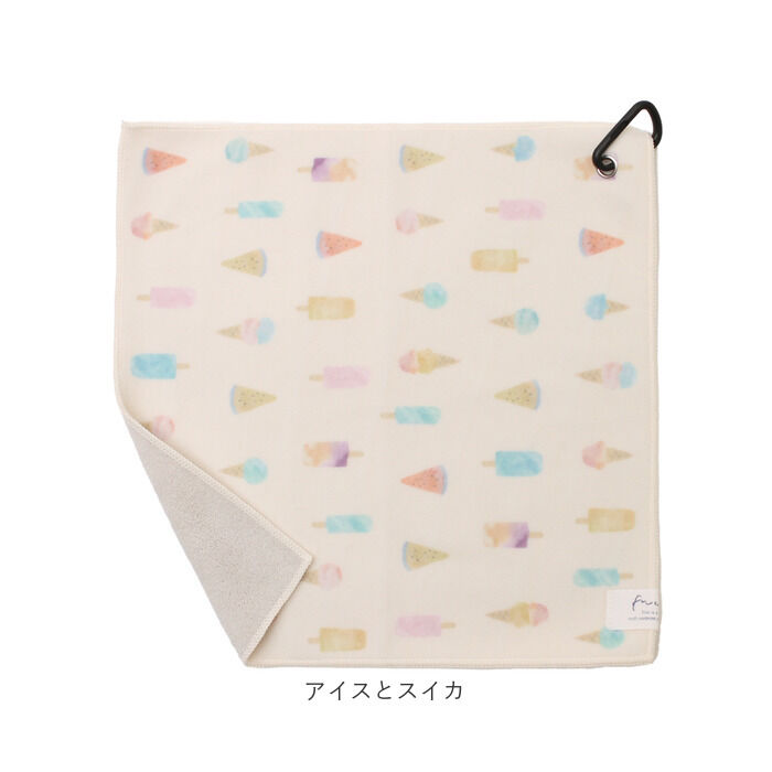 BACKYARD FAMILY「くっつくタオル 通販 くっつくマルチタオル くっつくクロス タオルハンカチ ミニタオル」|ハンカチ|