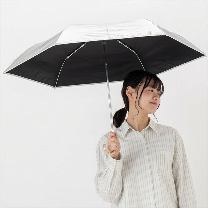 BACKYARD FAMILY「折りたたみ傘 レディース 晴雨兼用 通販 折り畳み傘 晴雨兼用傘 耐風傘 傘 折りたたみ 55cm」|傘|
