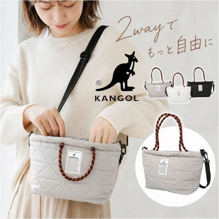 BACKYARD FAMILY「kangol bag カンゴール 250-2203 通販 トートバッグ ショルダーバッグ」|トートバッグ|