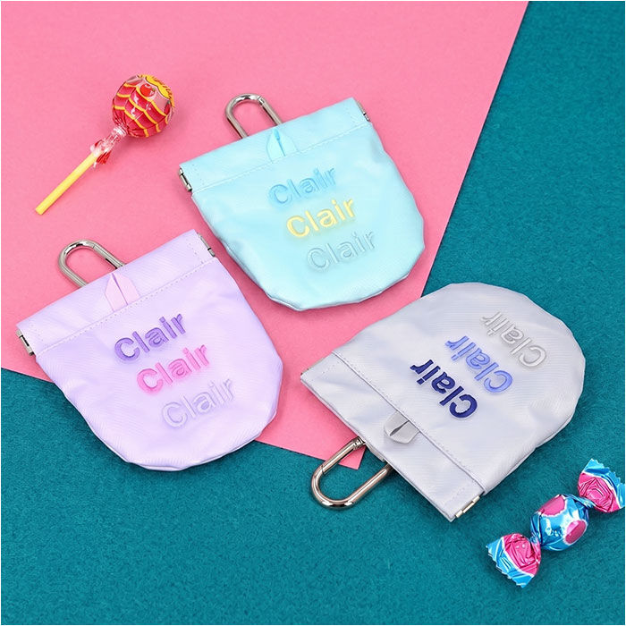 BACKYARD FAMILY「POY ゴミ箱 ポーチ 通販 携帯用ゴミ箱 ミニ ゴミ入れ ロゴ刺繍 携帯ゴミ箱 エチケットポーチ」|その他|