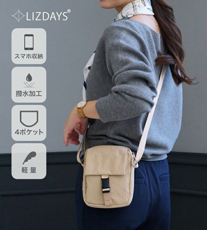 BACKYARD FAMILY「LIZDAYS リズデイズ ミニショルダーバッグ 通販 ショルダーバッグ スマホショルダー」|ショルダー・メッセンジャー|