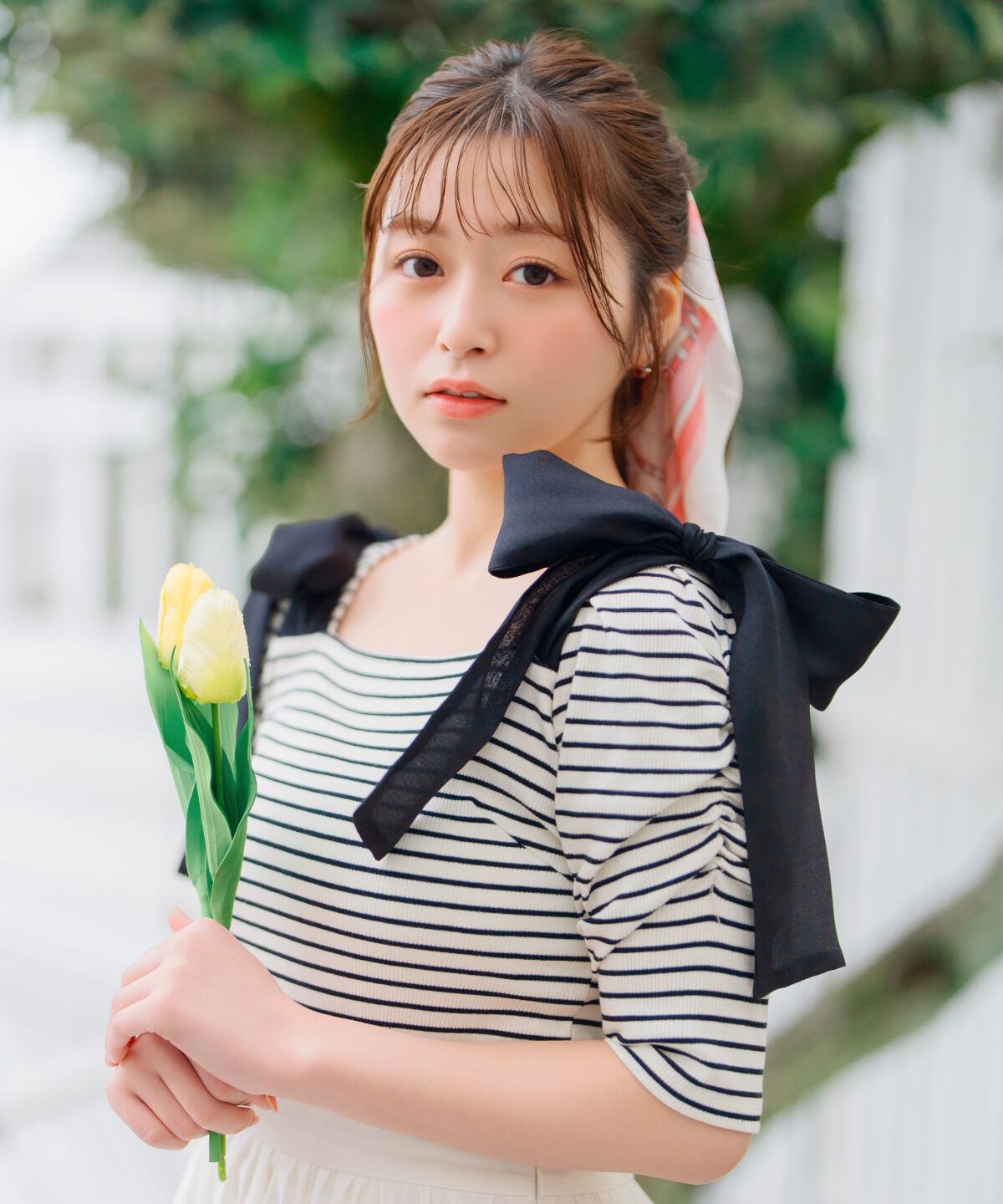 WILLSELECTION「ショルダーリボンパワショルトップス」|Tシャツ・カットソー|