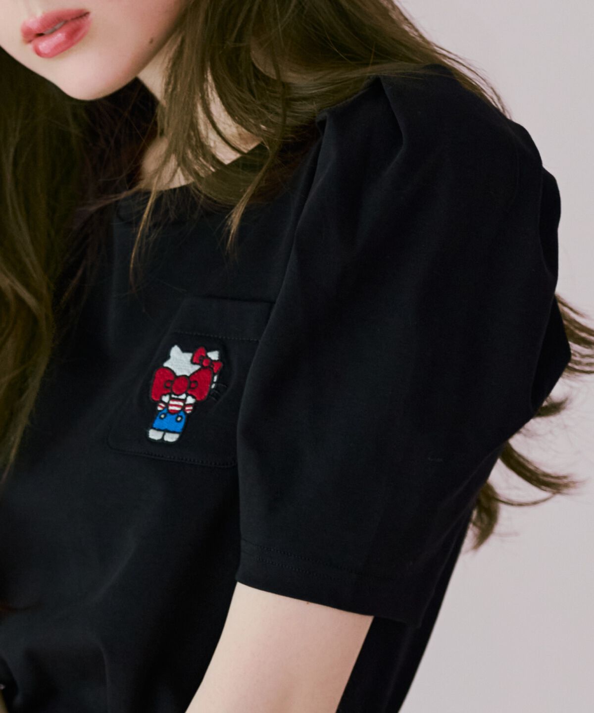 WILLSELECTION「WILLSELECTION&times;HELLO KITTY 刺繍カットトップス」|Tシャツ・カットソー|