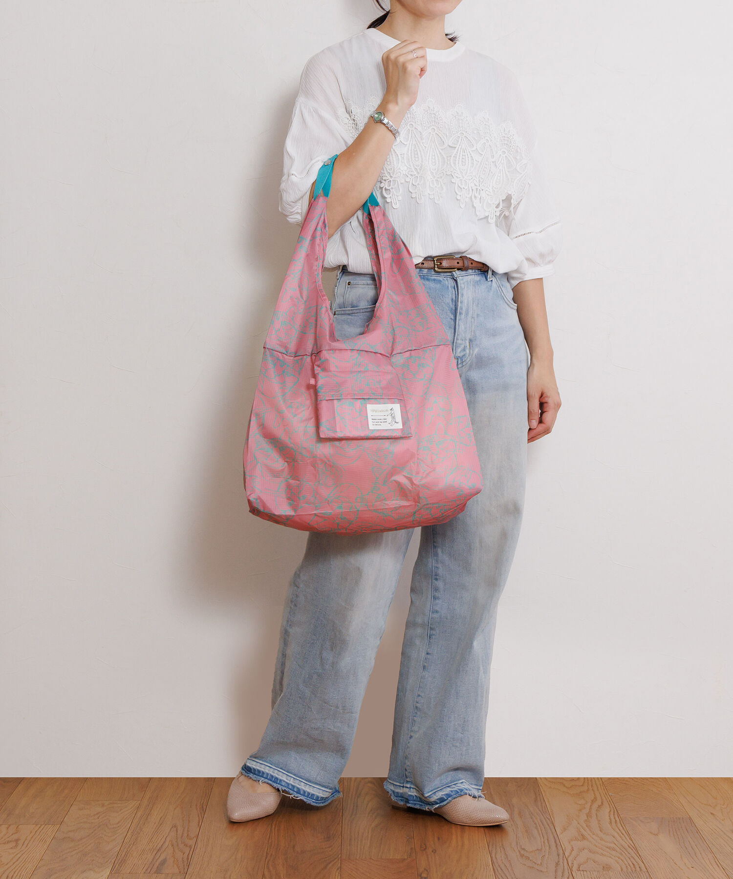 ace.「ace.／エース HAyU マルシェバッグ 折りたたみバッグ エコバッグ お買物バッグ 17871」|トートバッグ|