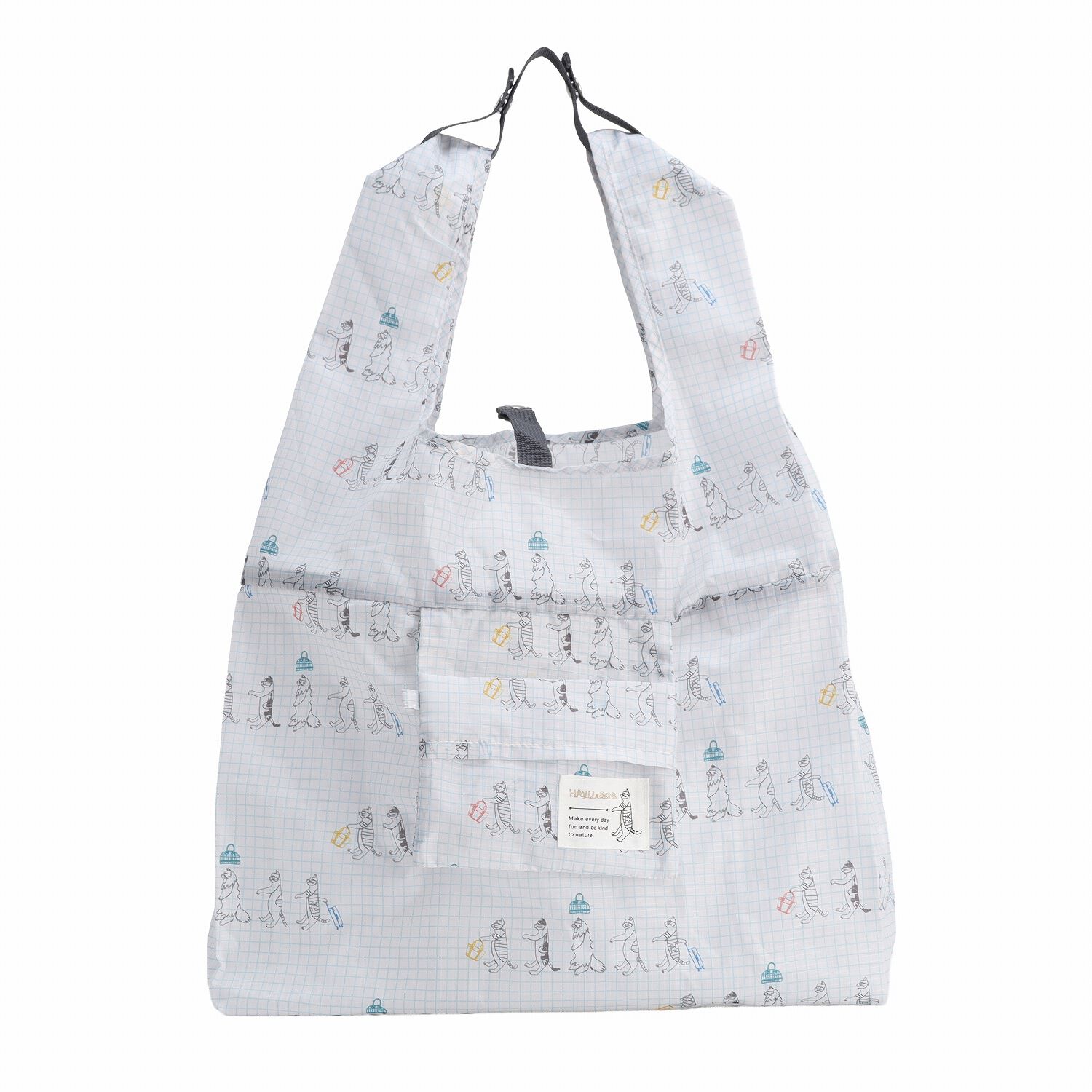 ace.「ace.／エース HAyU マルシェバッグ 折りたたみバッグ エコバッグ お買物バッグ 17871」|トートバッグ|