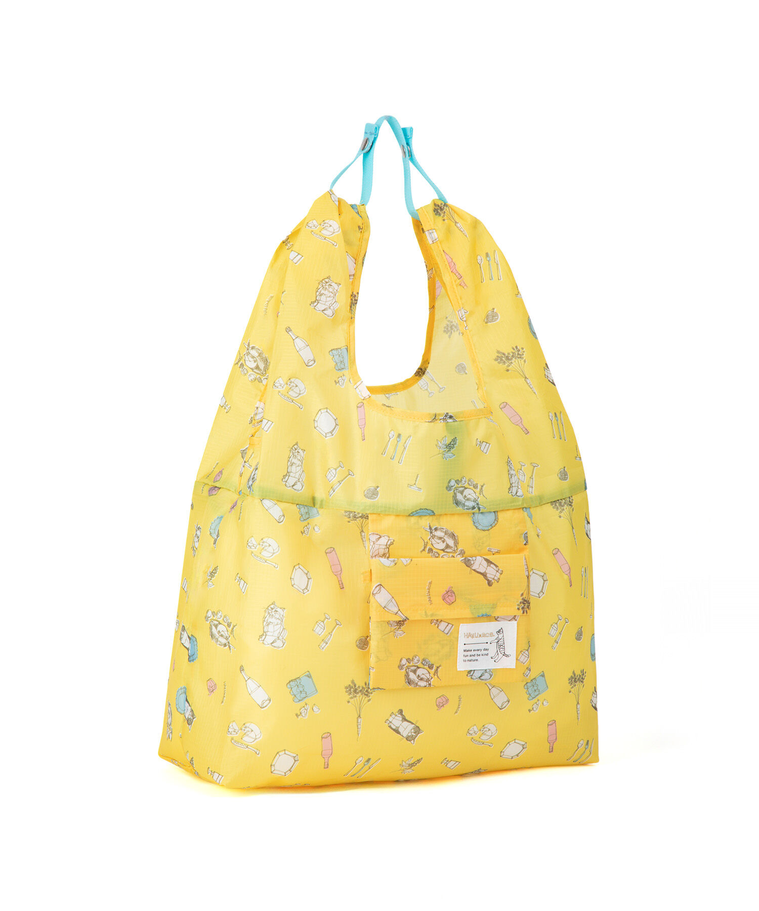 ace.「ace.／エース HAyU マルシェバッグ 折りたたみバッグ エコバッグ お買物バッグ 17871」|トートバッグ|フード