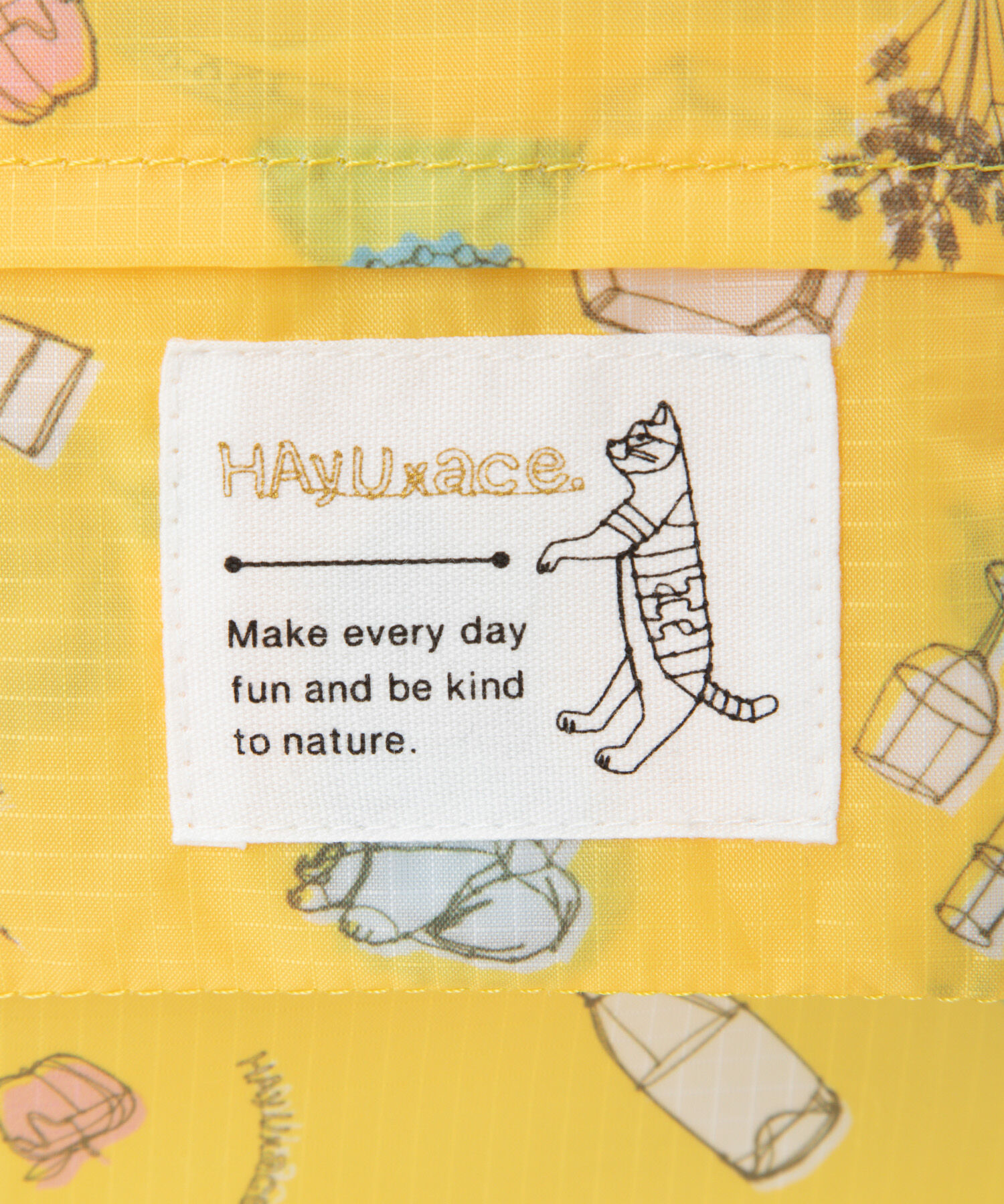 ace.「ace.／エース HAyU マルシェバッグ 折りたたみバッグ エコバッグ お買物バッグ 17871」|トートバッグ|