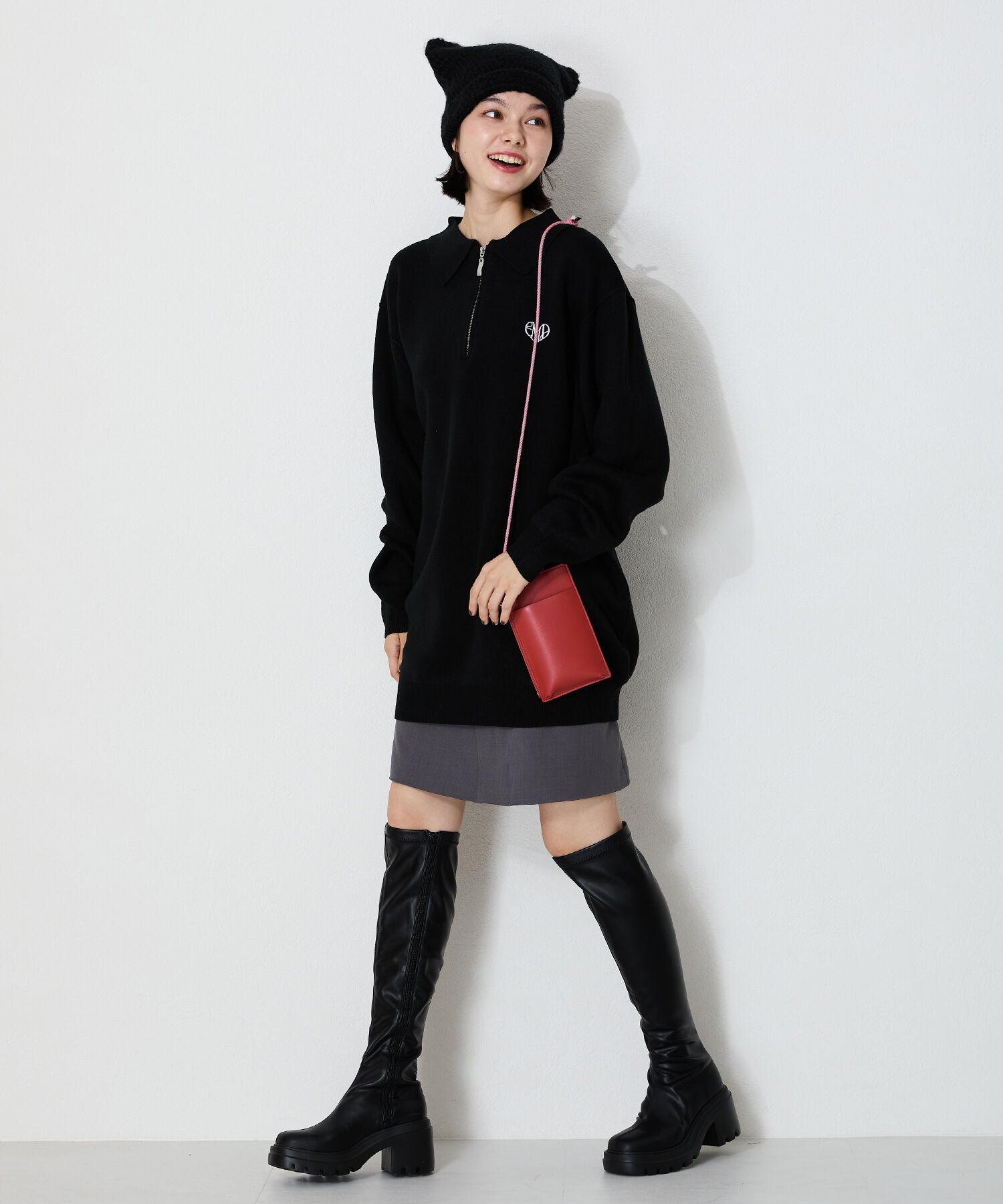 ORiental TRaffic「ストレッチニーハイブーツ/41505 ロング ヒール8.5ｃｍ」|ロングブーツ|
