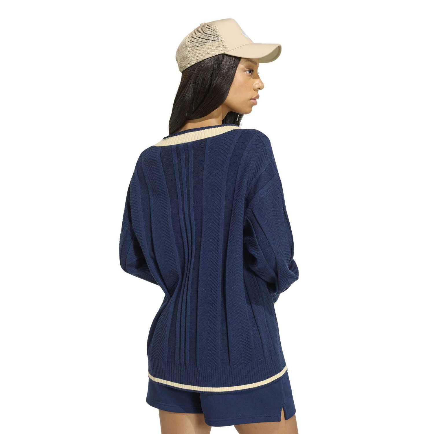 adidas「【ADIDAS ｳｪｱ】W CABLE KNIT CARDIGAN」|Tシャツ・カットソー|