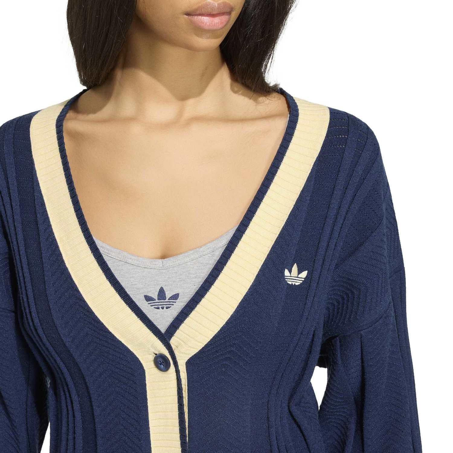 adidas「【ADIDAS ｳｪｱ】W CABLE KNIT CARDIGAN」|Tシャツ・カットソー|