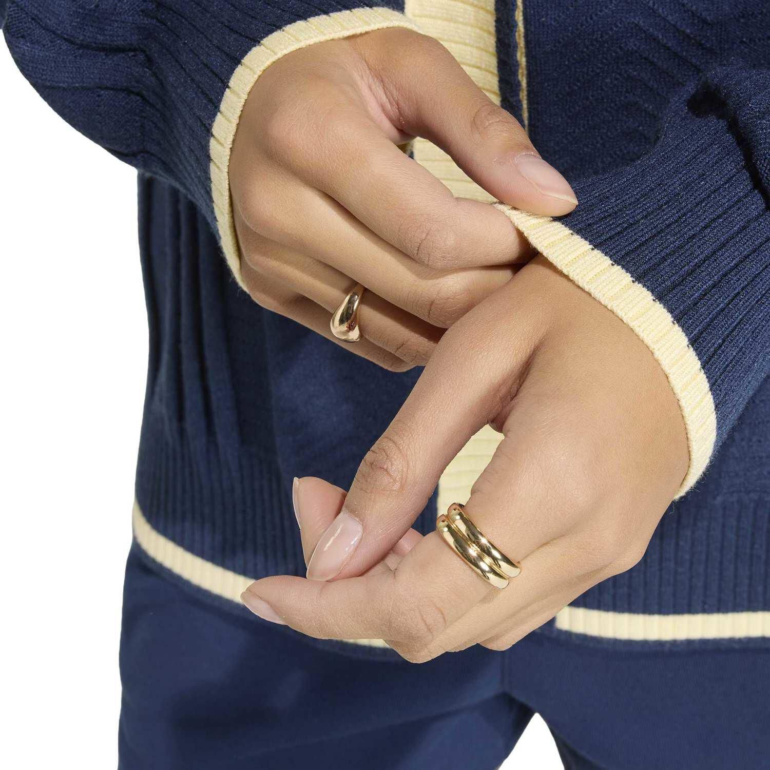 adidas「【ADIDAS ｳｪｱ】W CABLE KNIT CARDIGAN」|Tシャツ・カットソー|