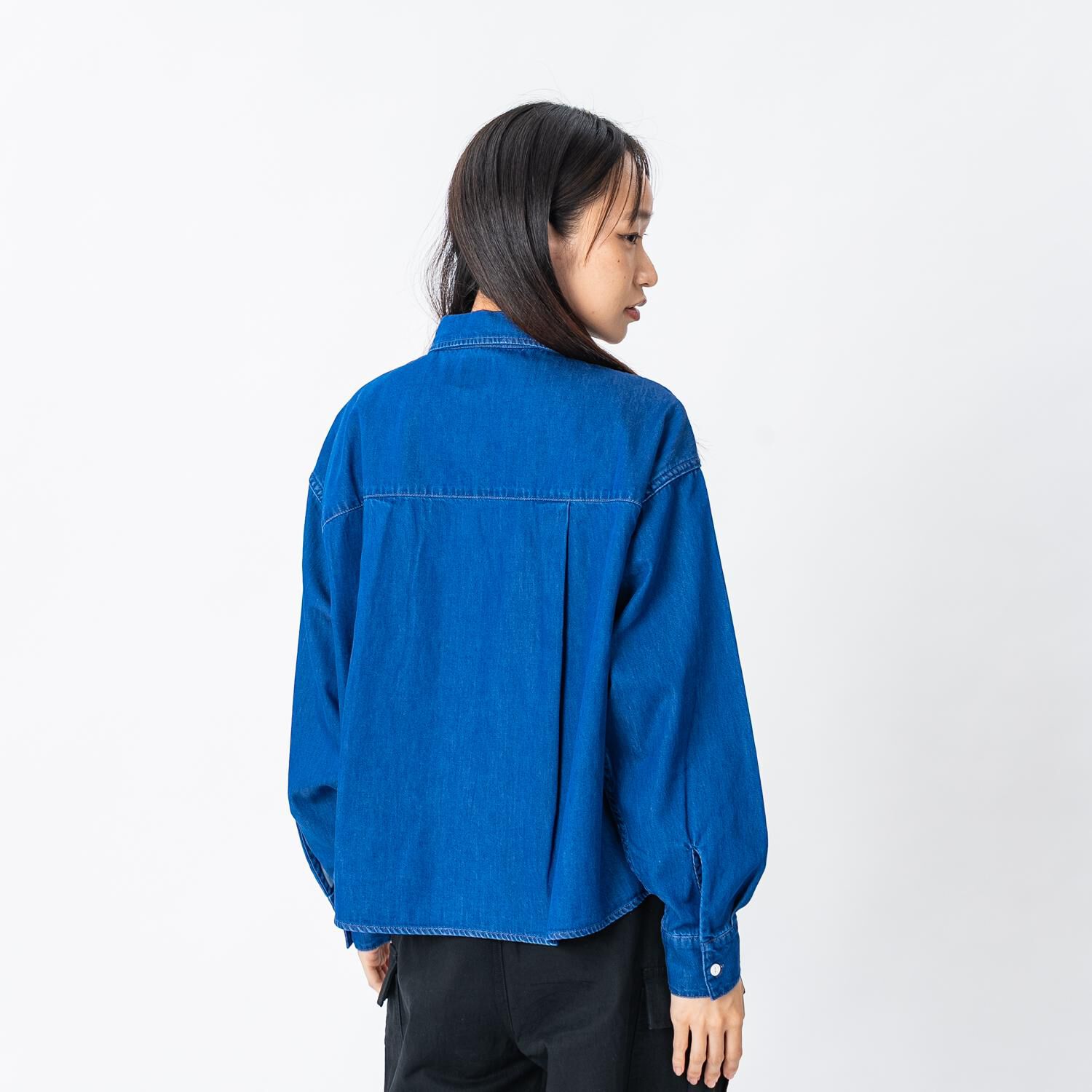 VANS「【VANSｱﾊﾟﾚﾙ(WJ)】W EMBROIDERY DENIM SHIRT」|Tシャツ・カットソー|