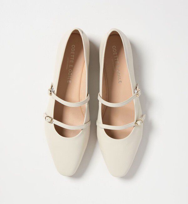 ODETTE E ODILE「【WEB限定】2ベルト フラット10■」|パンプス|
