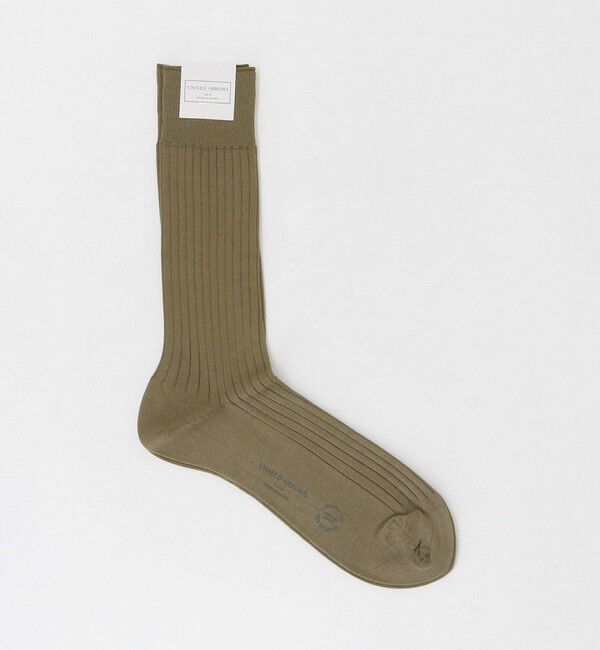 UNITED ARROWS「カラーリブ ソックス」|ソックス|OLIVE