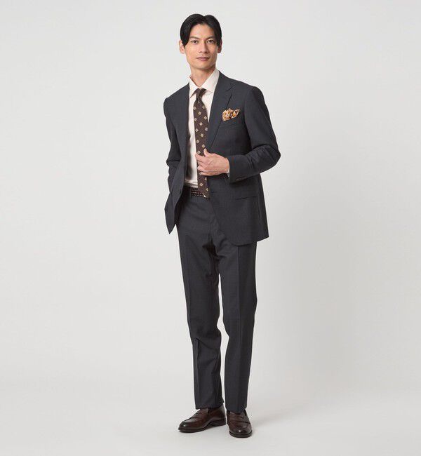 UNITED ARROWS green label relaxing「コットン ナローストライプ ワイドカラー ドレスシャツ -イージーアイロン-」|シャツ・ブラウス|