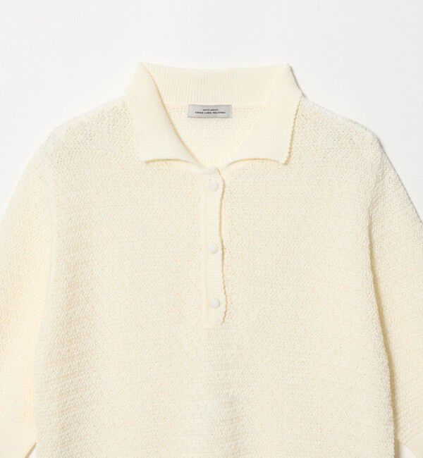 UNITED ARROWS green label relaxing「エリツキ ショートスリーブ ニット」|ニット・セーター|