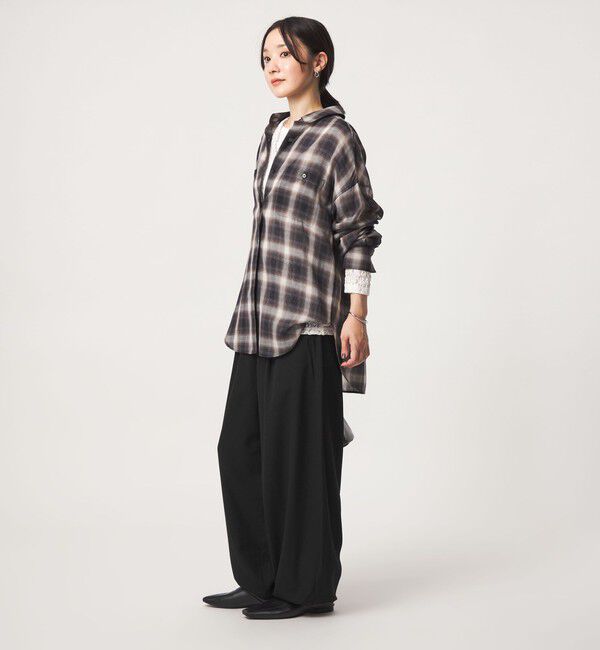 UNITED ARROWS green label relaxing「【WEB限定】＜at ease＞ バルーン パンツ マシンウォッシャブル ストレッチ 帯電防止」|その他|