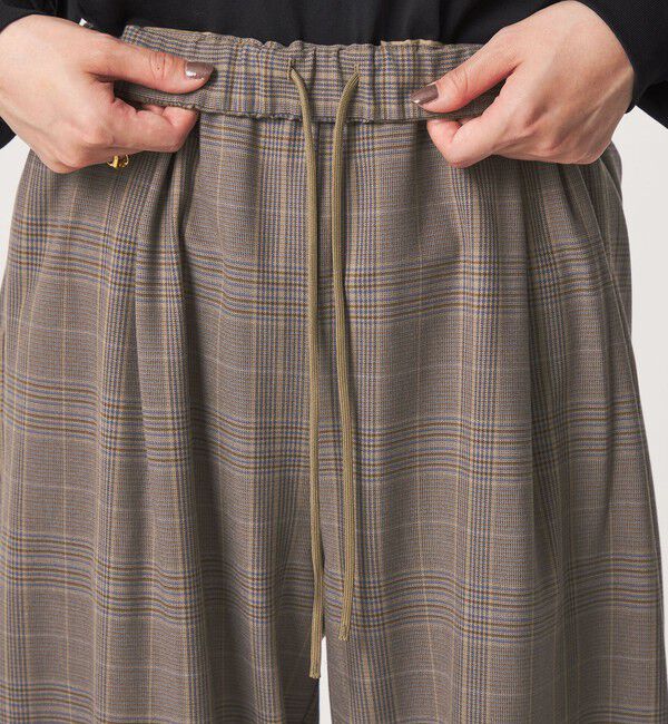 UNITED ARROWS green label relaxing「【WEB限定】＜at ease＞ バルーン パンツ マシンウォッシャブル ストレッチ 帯電防止」|その他|
