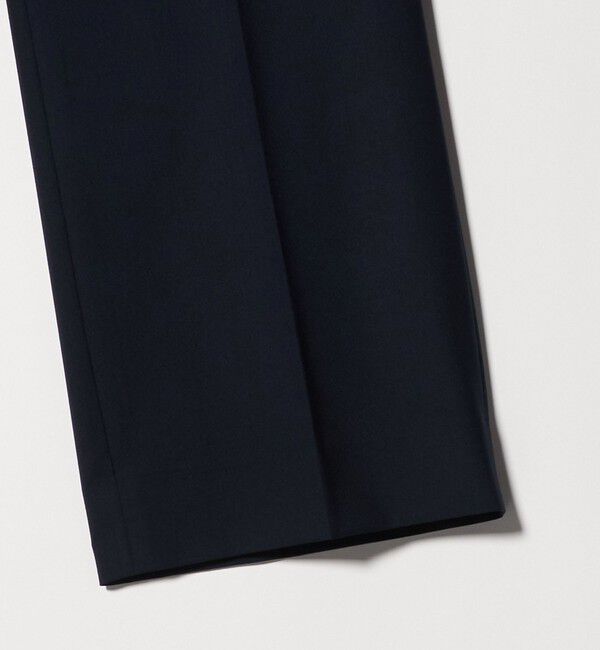 BEAUTY&YOUTH UNITED ARROWS「TR ウーステッド フレア スラックス NO.7 ウォッシャブル」|チノ|