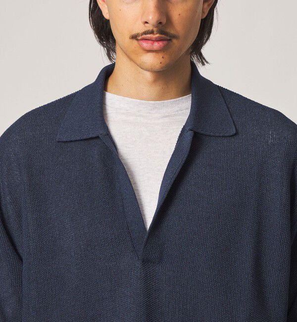 STEVEN ALAN「＜Steven Alan＞ カノコ ニット スキッパー」|ニット・セーター|