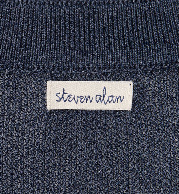 STEVEN ALAN「＜Steven Alan＞ カノコ ニット スキッパー」|ニット・セーター|
