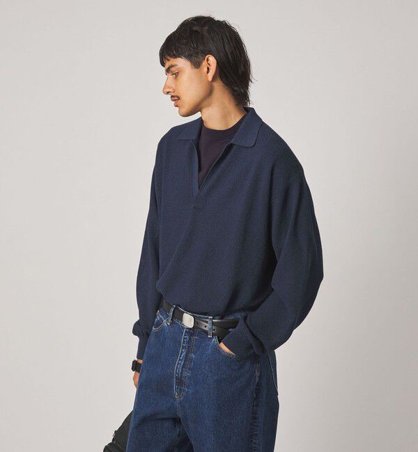 STEVEN ALAN「＜Steven Alan＞ カノコ ニット スキッパー」|ニット・セーター|