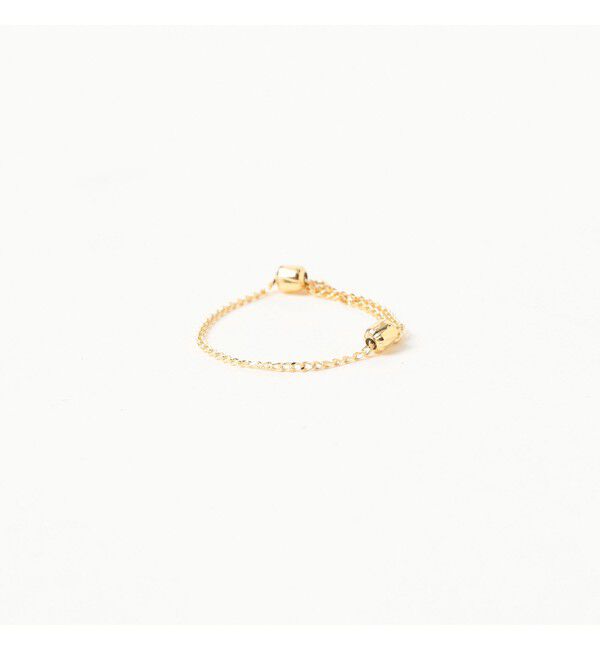 BEAMS SELECTION for WOMEN「wePERM / All Peop 2ビーズ リング ゴールド」|その他|