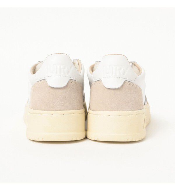 BEAMS SELECTION for WOMEN「AUTRY / MEDALIST LOW レザー スエード スニーカー WHITE」|スニーカー|