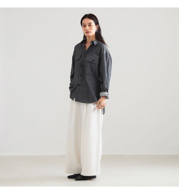 BEAMS SELECTION for WOMEN「【別注】:colon &times; Demi-Luxe BEAMS / コンパクト コットン シャツ」|シャツ・ブラウス|