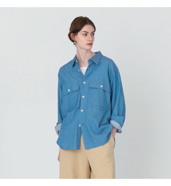 BEAMS SELECTION for WOMEN「【別注】:colon &times; Demi-Luxe BEAMS / コンパクト コットン シャツ」|シャツ・ブラウス|