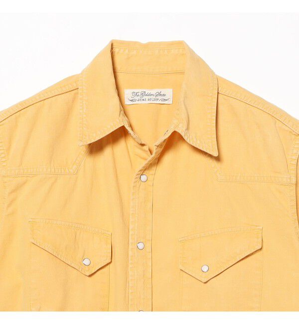 BEAMS PLUS「【別注】REMI RELIEF / Denim Western shirt Short Sleeve Color Denim」|シャツ・ブラウス|